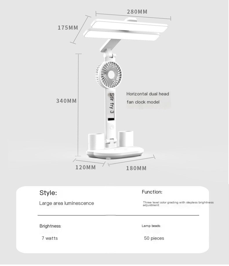 Dual Head Desk Lamp